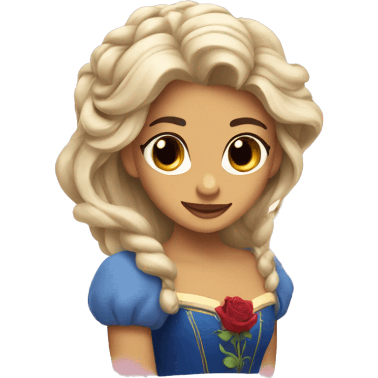 Beauty and beast emoji