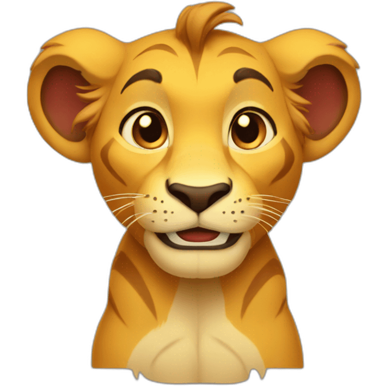 Simba emoji