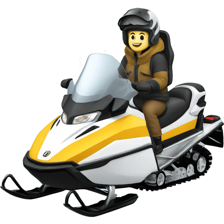 Snowmobile emoji