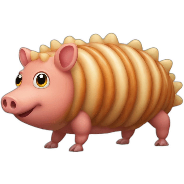 Centipede pig emoji