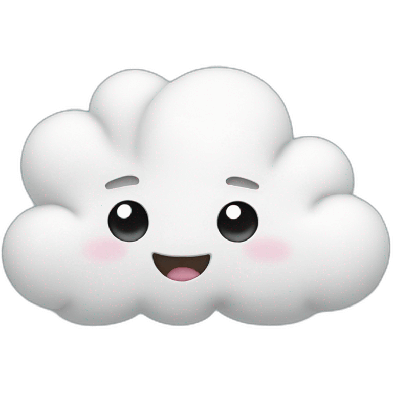 cute cloud emoji