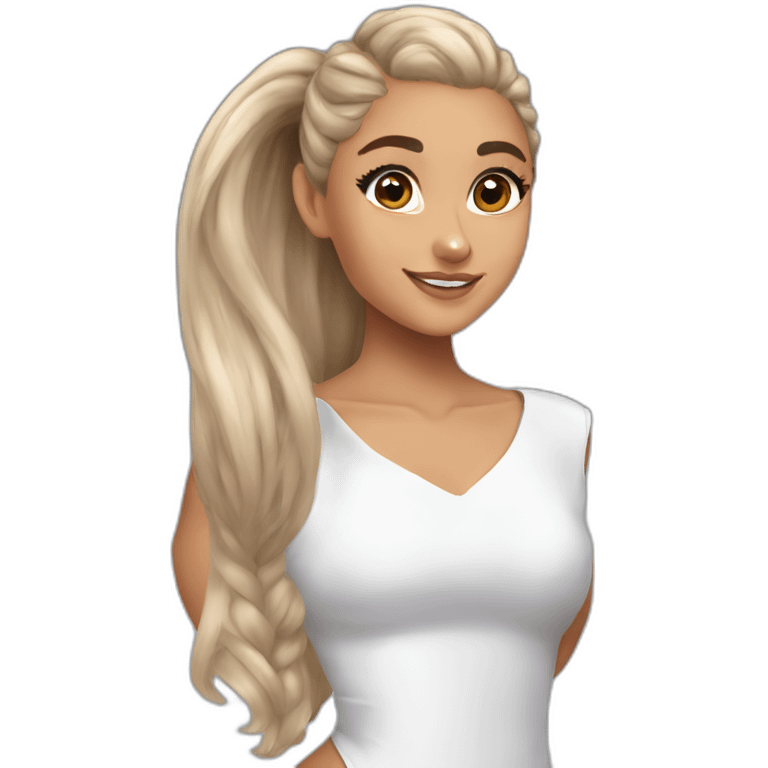 Ariana grande Thanks u ,next emoji