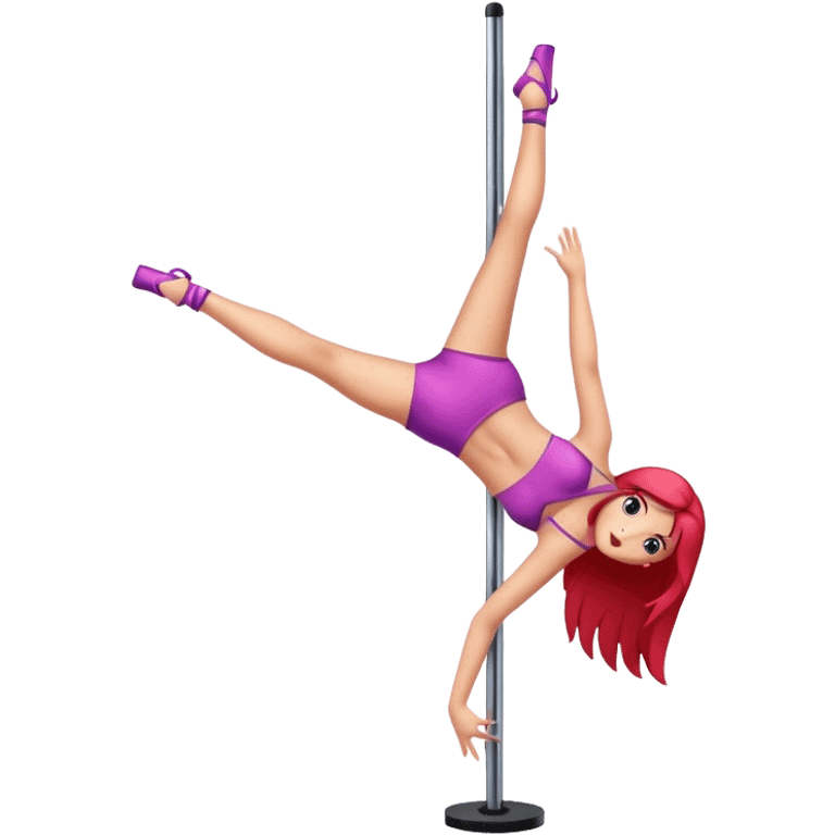 girl pole dancing emoji