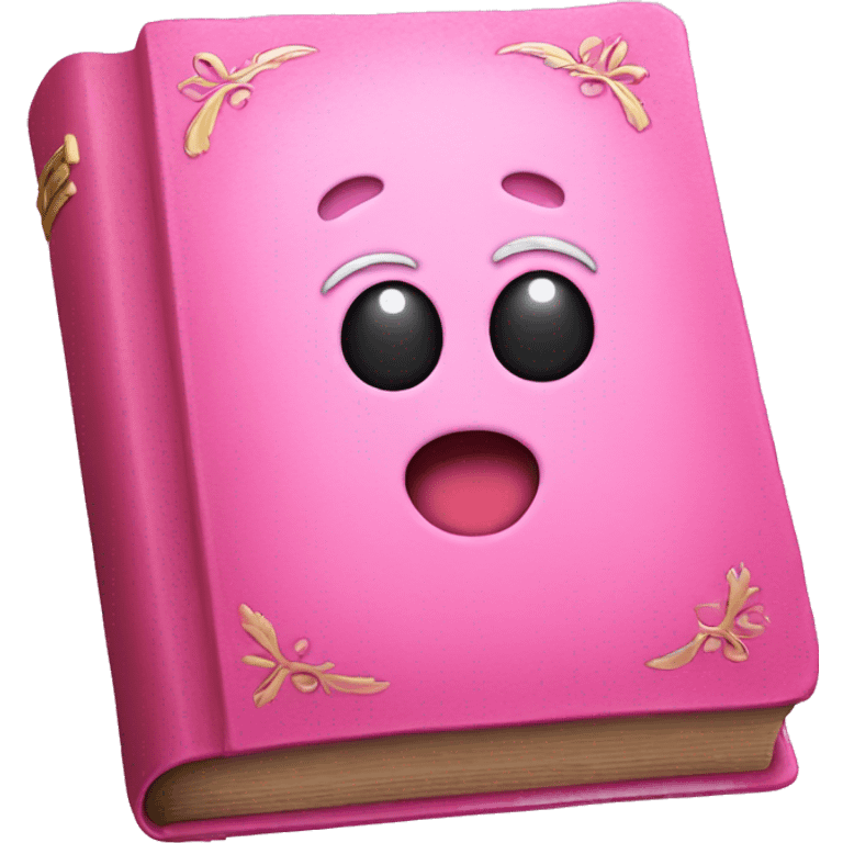 pink bible emoji