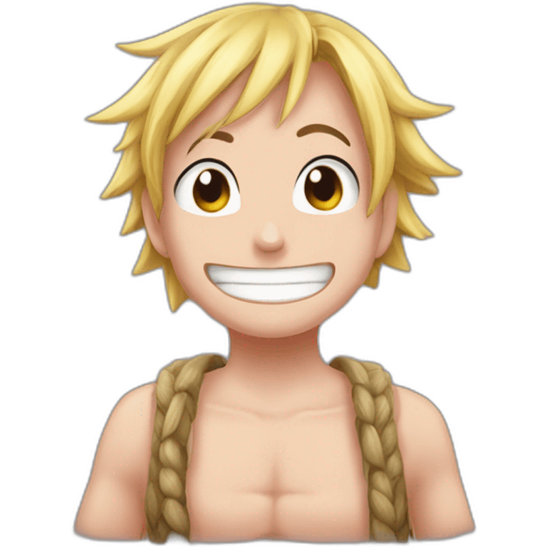 Natsu qui bese lucy emoji