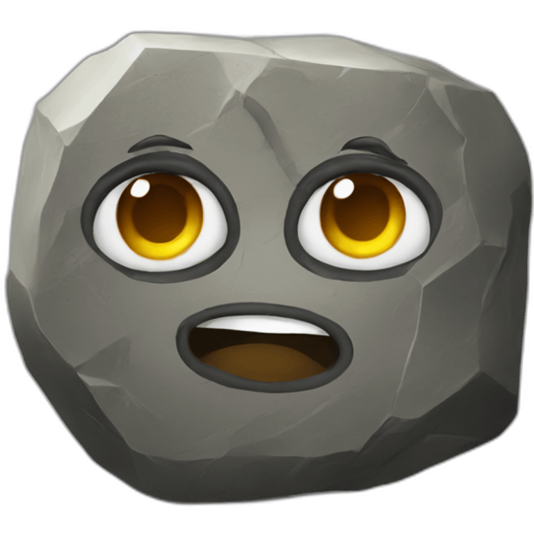 rocks emoji