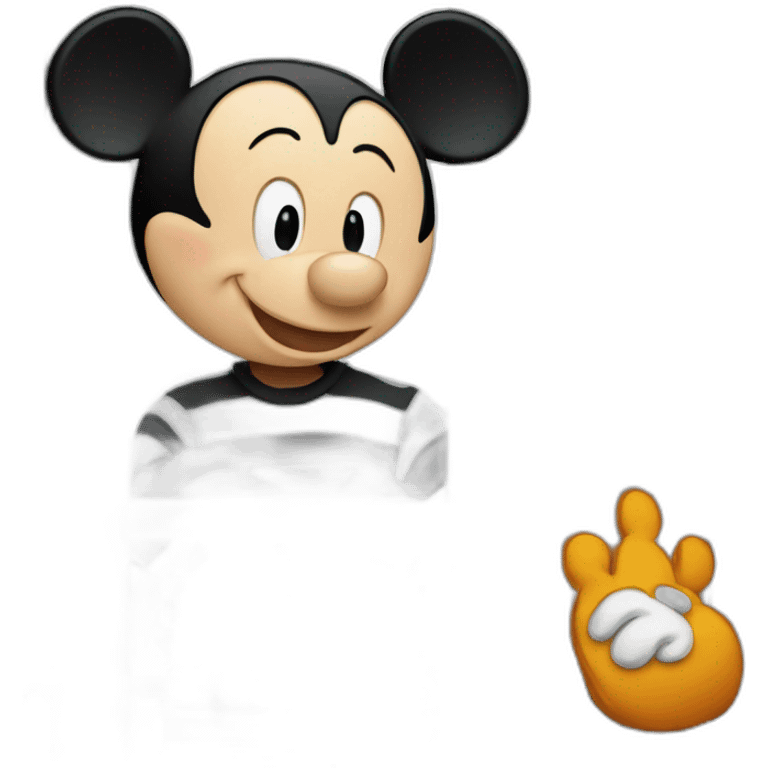 Mickey in Jail emoji