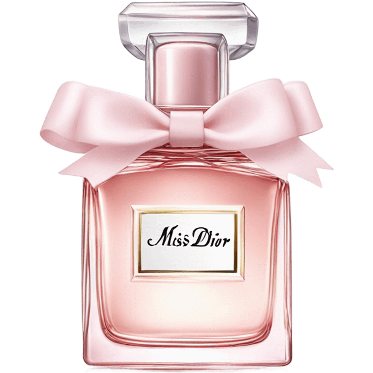 Miss Dior pefume  emoji