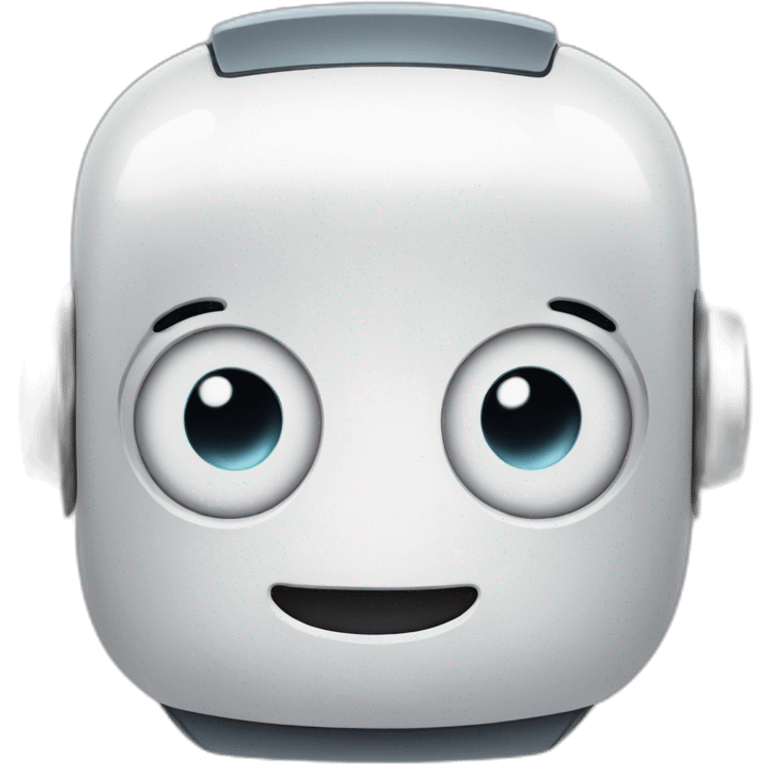 cute robot face emoji