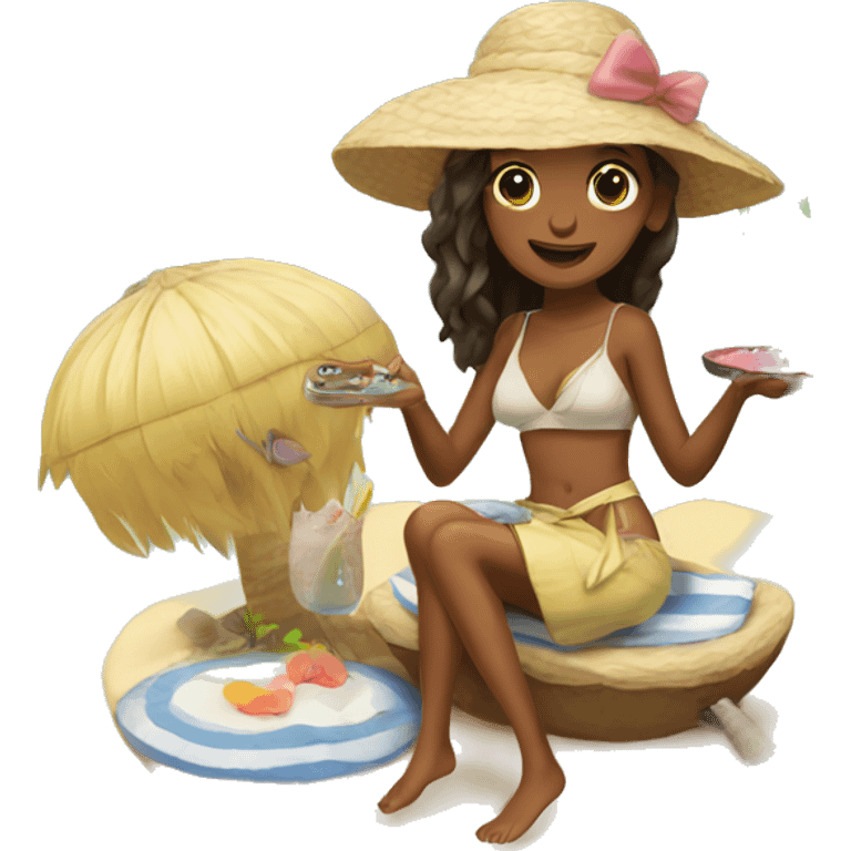 girly Island  emoji