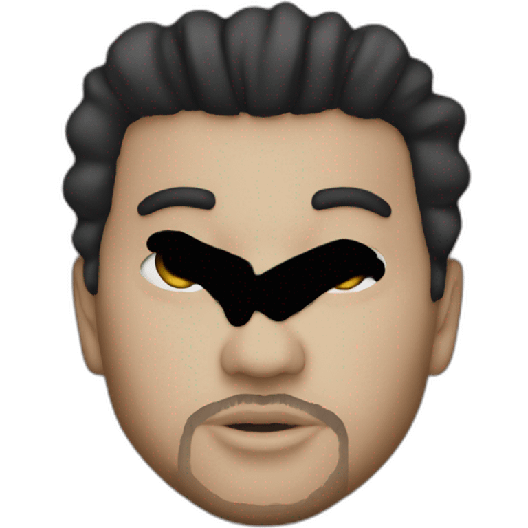 the Weeknd XO logo emoji