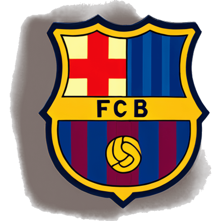 Escudo barça emoji