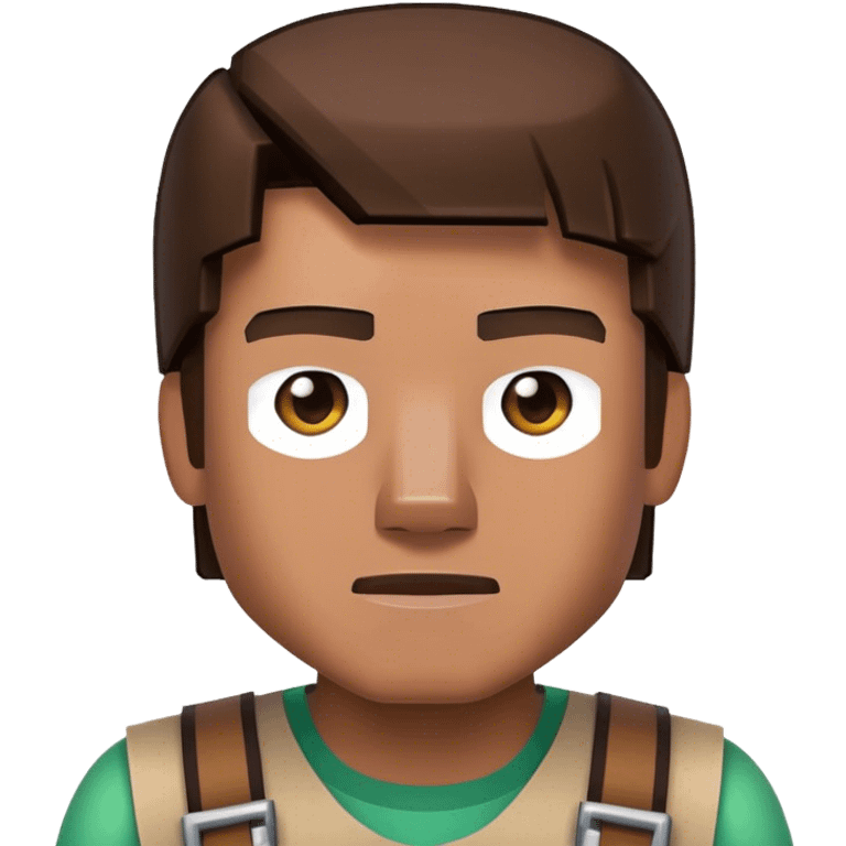 Steve from minecraft emoji