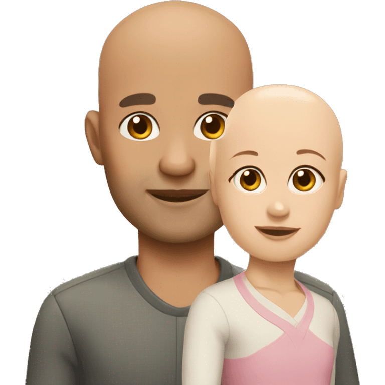 bald family emoji