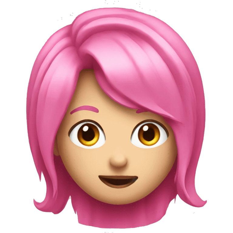 pink ok emoji