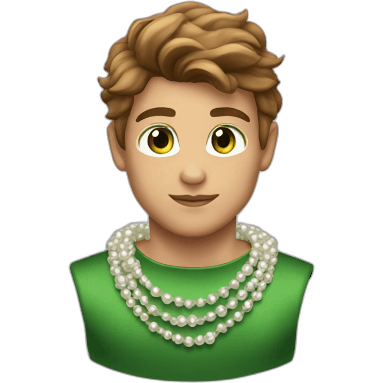 Posh-muscle-boy-with-pearl-necklace-and-green-eyes-and-brown-hair emoji