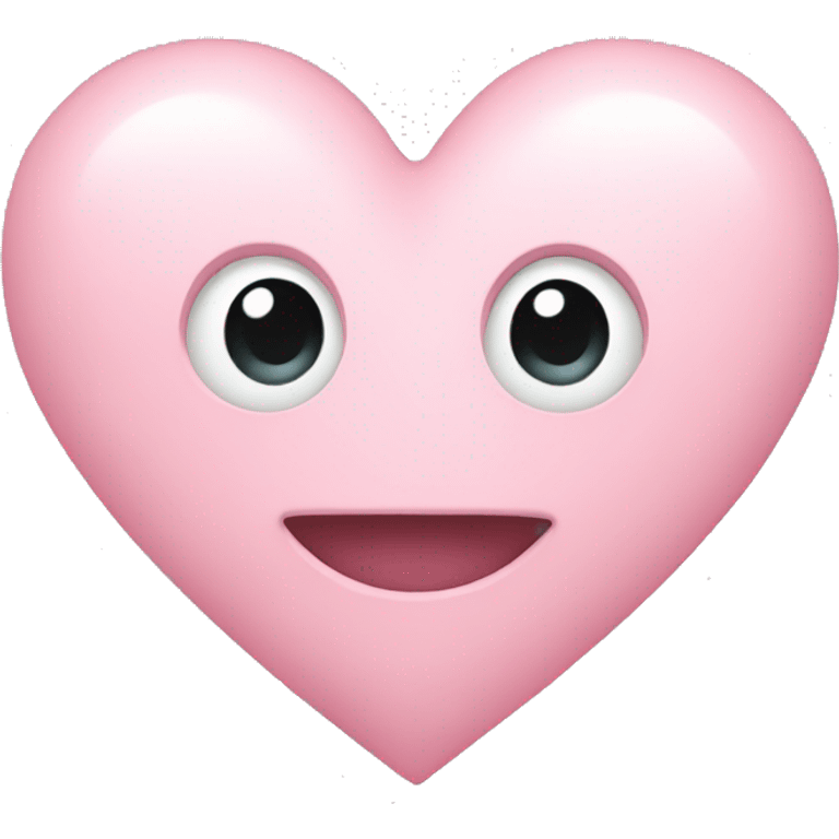 Light pink Heart  emoji