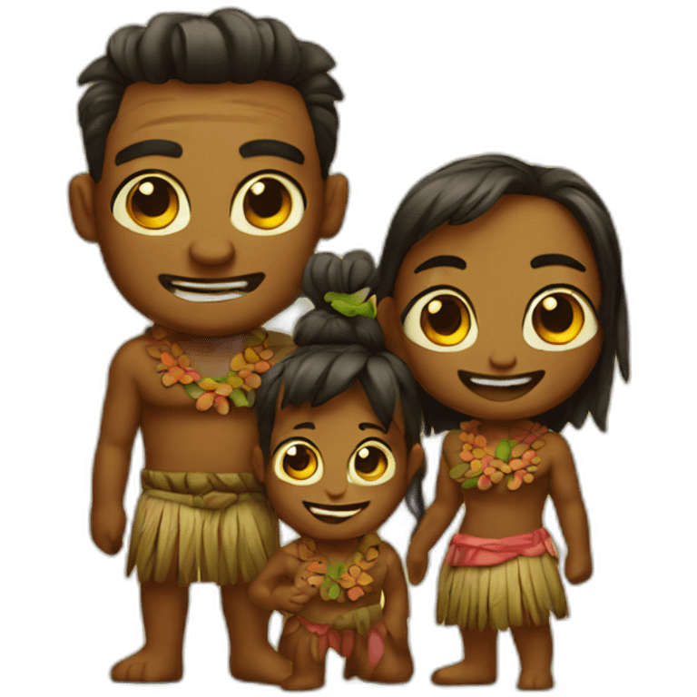 Tiki family emoji