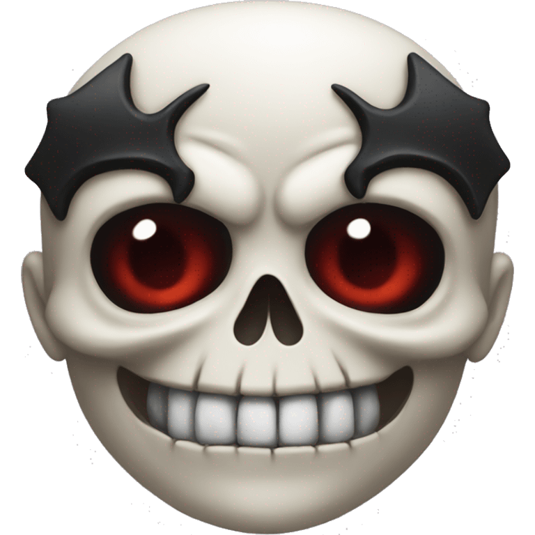 vampire skull emoji