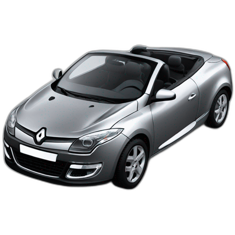 Voiture Renault Megane 2 cc noir emoji