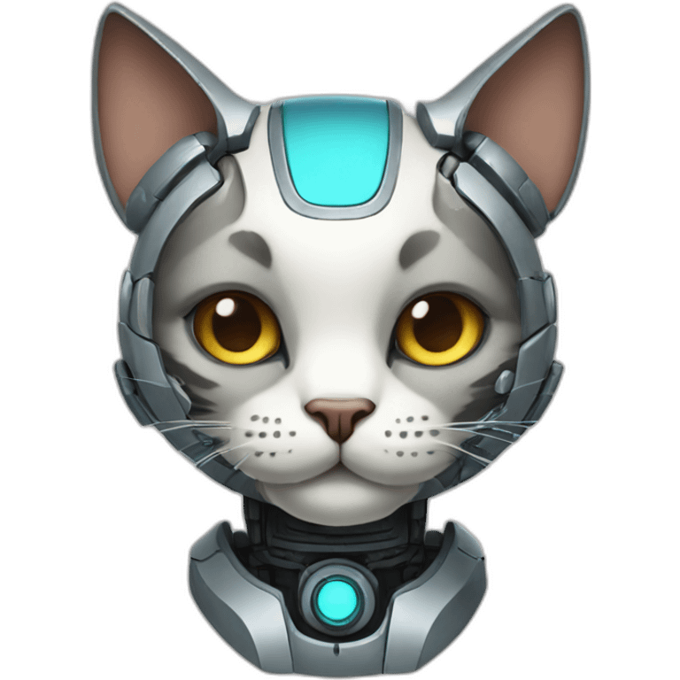 robo cat emoji