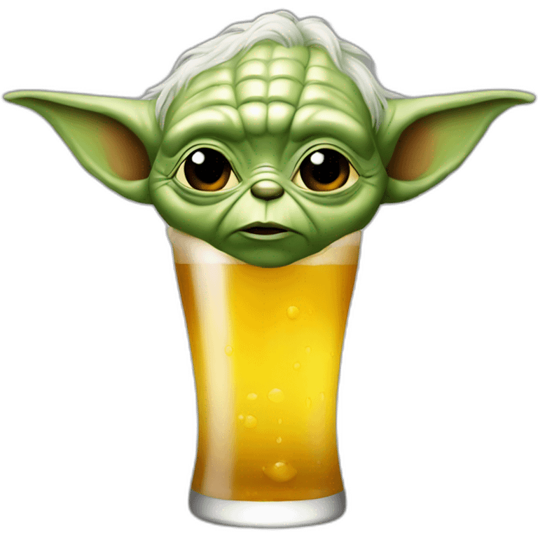 Yoda_drink_beer emoji