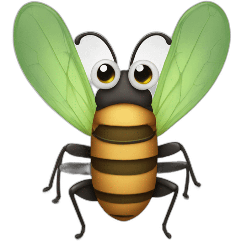 goofy looking bug] emoji