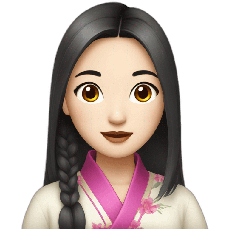 Chinese beauty emoji