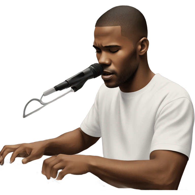 frank ocean making music emoji