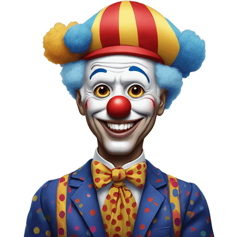 Biden as clown emoji