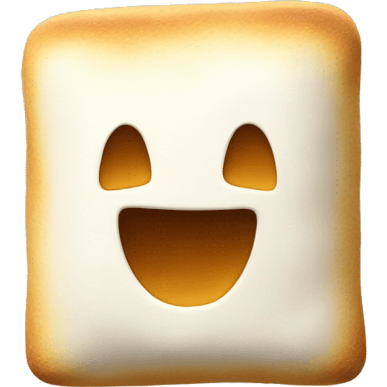 toasted marshmallow plain emoji