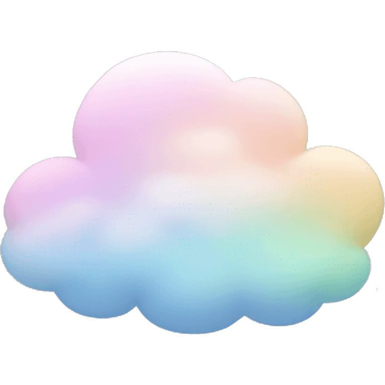 Pastel Cloud emoji