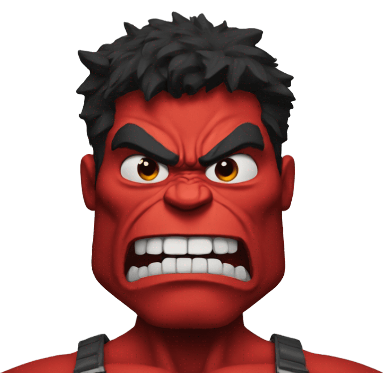 red hulk emoji