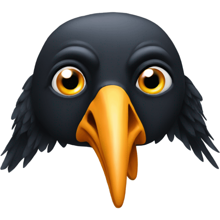 Crow emoji