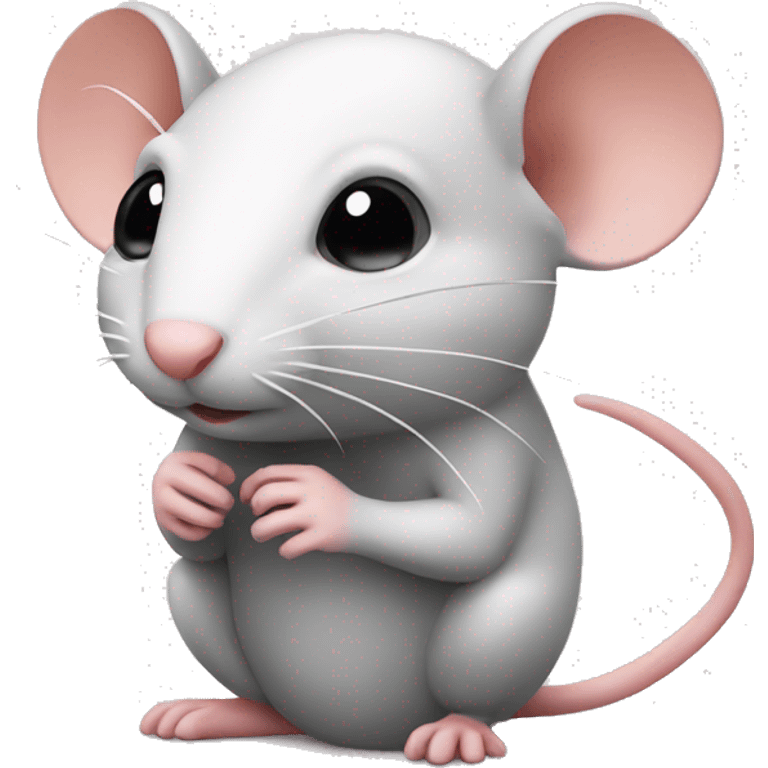 Ai mouse thinking emoji