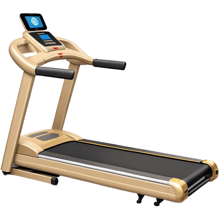 Beige luxury treadmill emoji