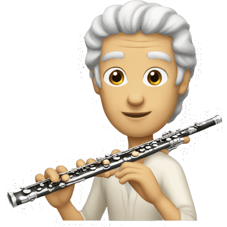 Classical flute emoji