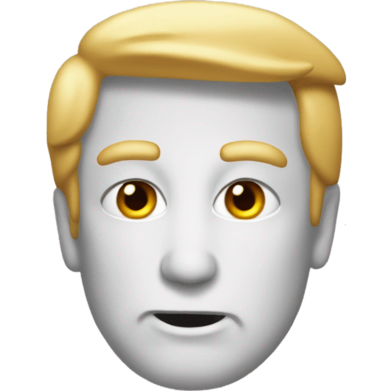 Trump with ear plaster  emoji