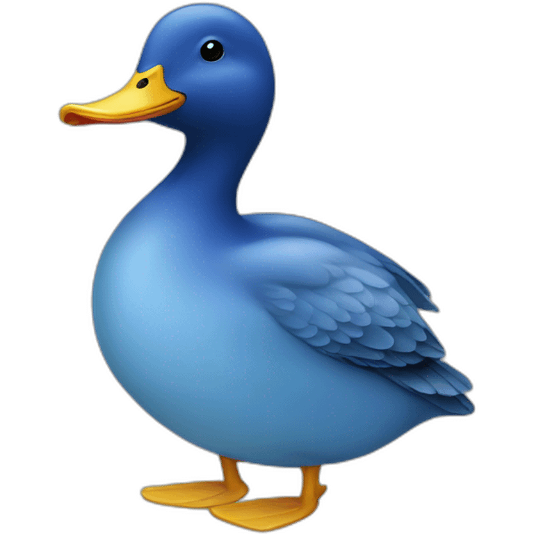 blue duck emoji