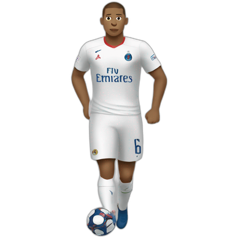 Mbappé foot emoji