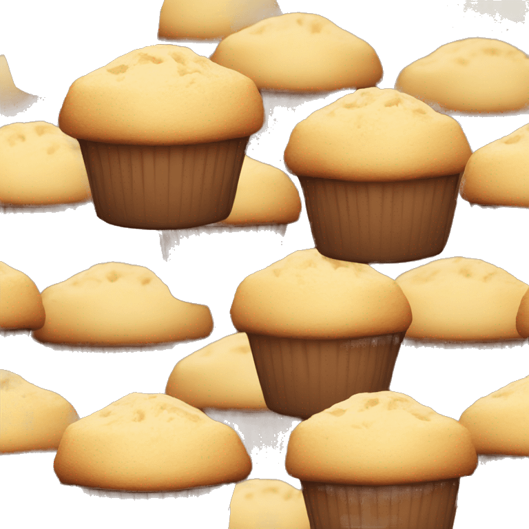 vanilla muffin emoji