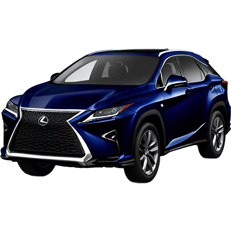 Lexus rx 2023 dark blue  emoji