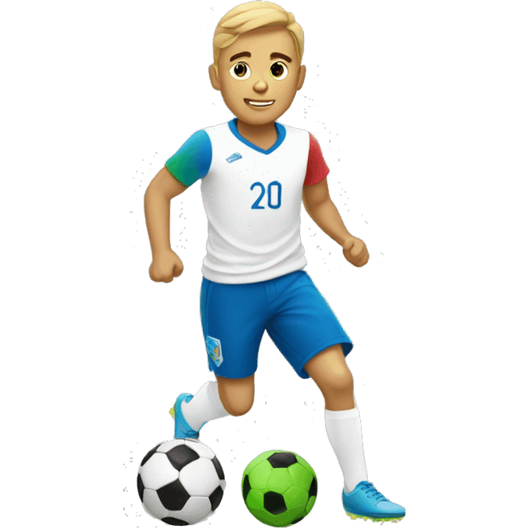 summer olympics soccer boy emoji