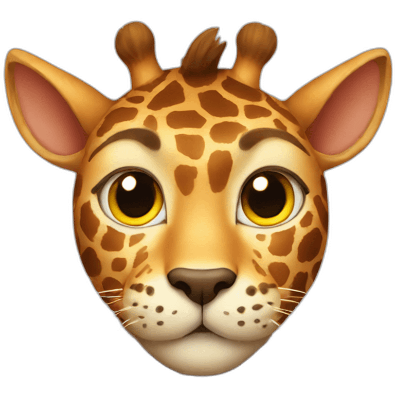 cat with giraffe neck emoji