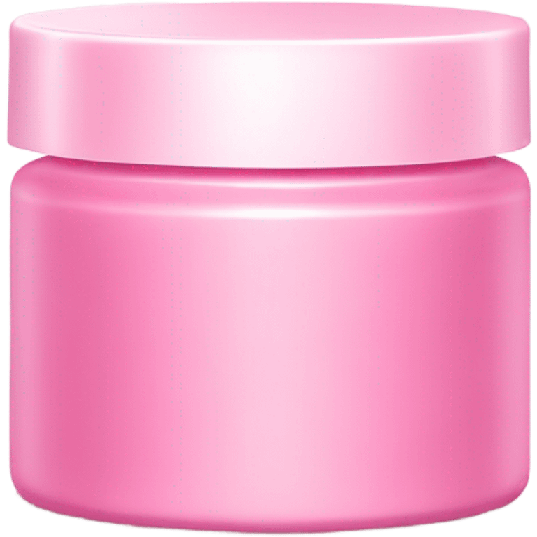 pink jar of face cream emoji