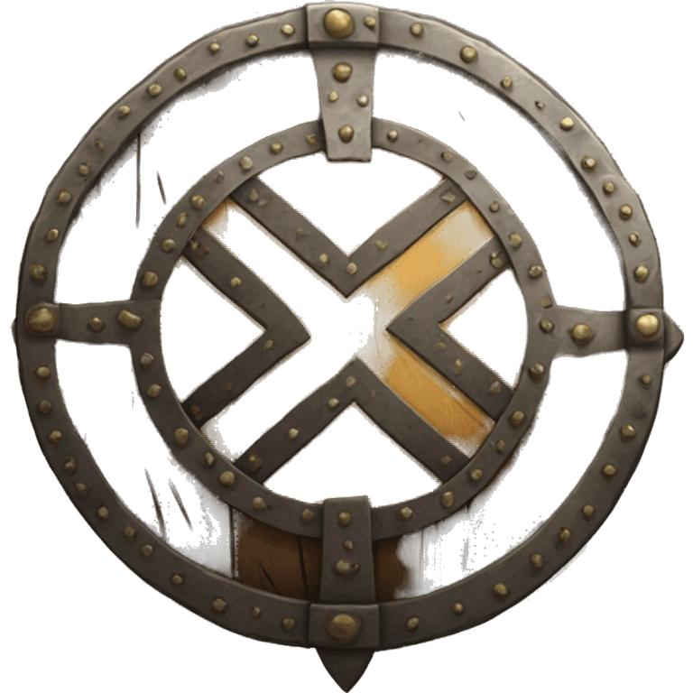 round viking shield emoji