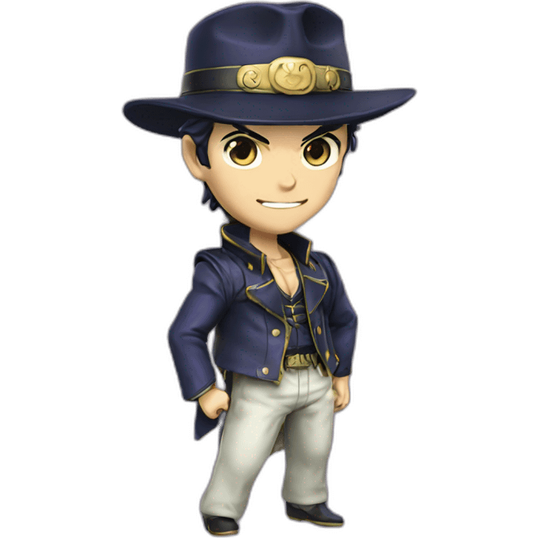 Make me Jotaro Kujo from jojo’s bizarre adventure emoji