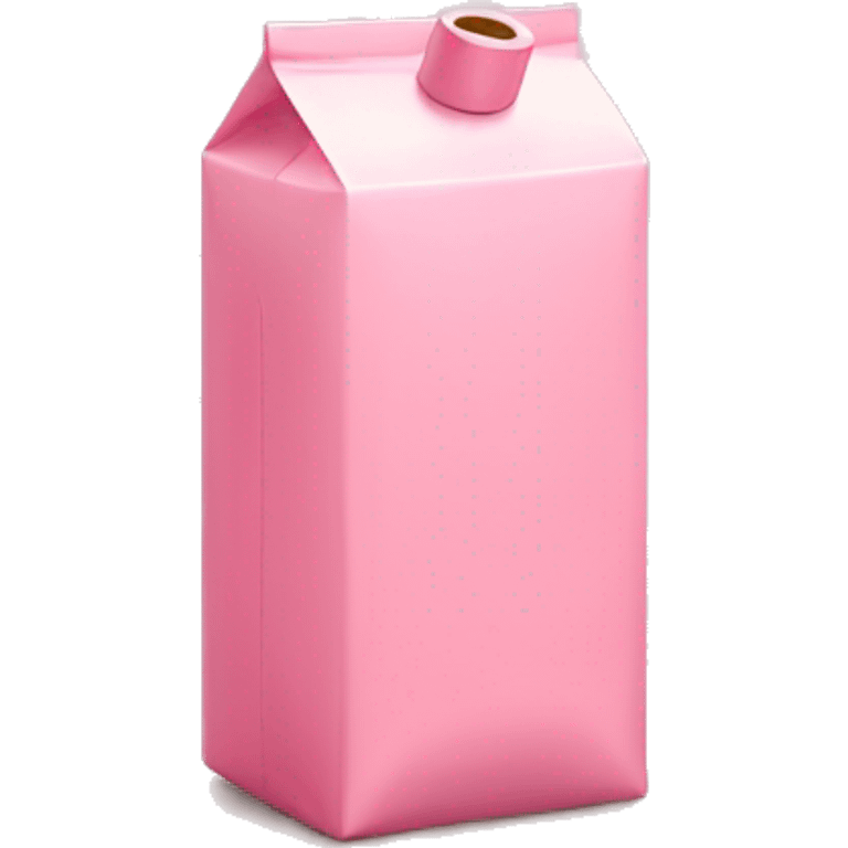 Light pink juice box  emoji