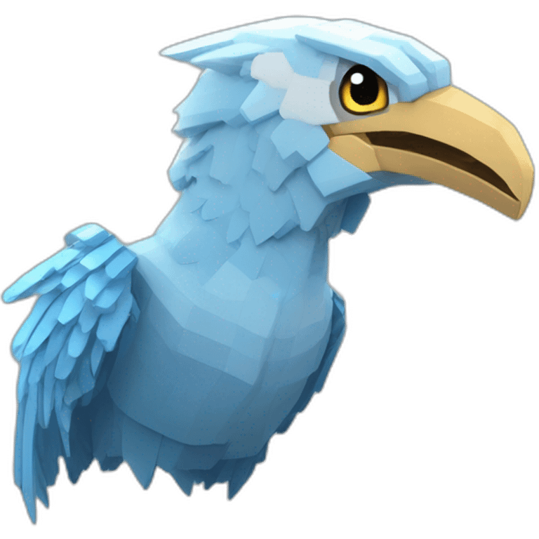 head cranial Articuno Minecraft delegate emoji