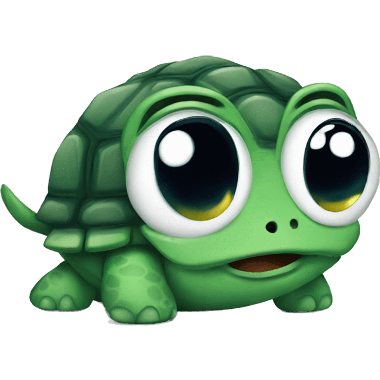 Turtle crying  emoji